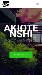 Mobile Screenshot of akiotenshi.com